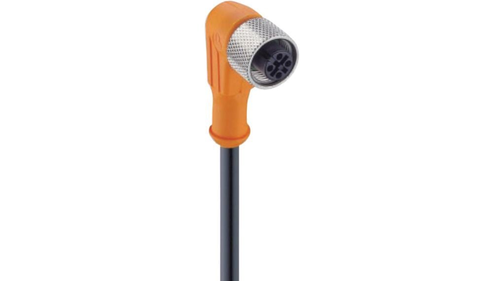 400005636 EEM-33-91 LİNEER CETVEL KABLOSU M12 8 PİN EĞİK/AÇILI/90 DERECE KONNEKTÖR PUR 5M