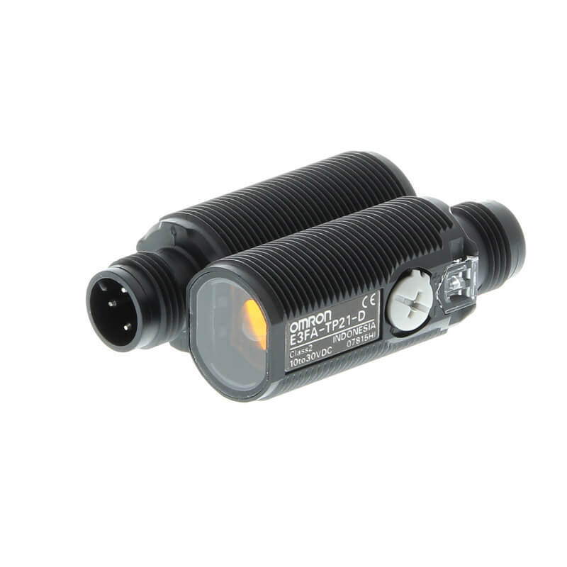 E3FA-TP21 KARŞILIKLI SENSÖR LED M18 PNP NO&NC 20M M12 KONNEKTÖRLÜ