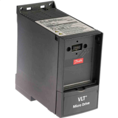 132F0002 DANFOSS VLT FC51 INVERTER, MOTOR SÜRÜCÜ, 0,37 kW, TEK FAZ, 230V, 2,2 A