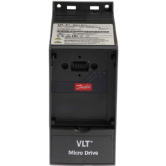 132F0002 DANFOSS VLT FC51 INVERTER, MOTOR SÜRÜCÜ, 0,37 kW, TEK FAZ, 230V, 2,2 A