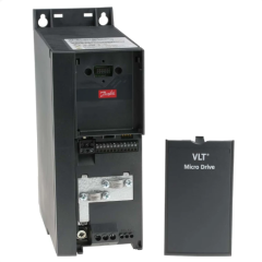 132F0007 DANFOSS VLT FC51 INVERTER, MOTOR SÜRÜCÜ, 2,2 kW, TEK FAZ, 230 V, 9,6 A