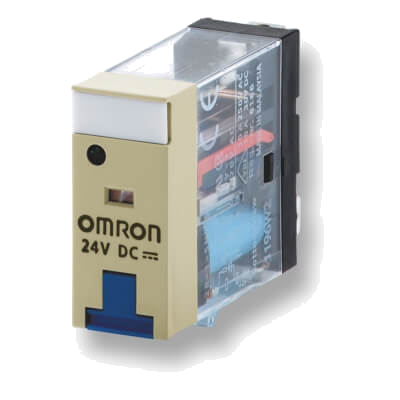 G2R-2-SNI 120VAC (S) OMRON RÖLE 120 V AC 2 KONTAK 5 A LEDLİ TEST BUTONLU