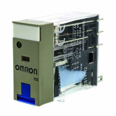 G2R-2-SNI 24VDC (S) OMRON RÖLE 24 V DC 2 KONTAK 5 A 8 BACAKLI LEDLİ TEST BUTONLU