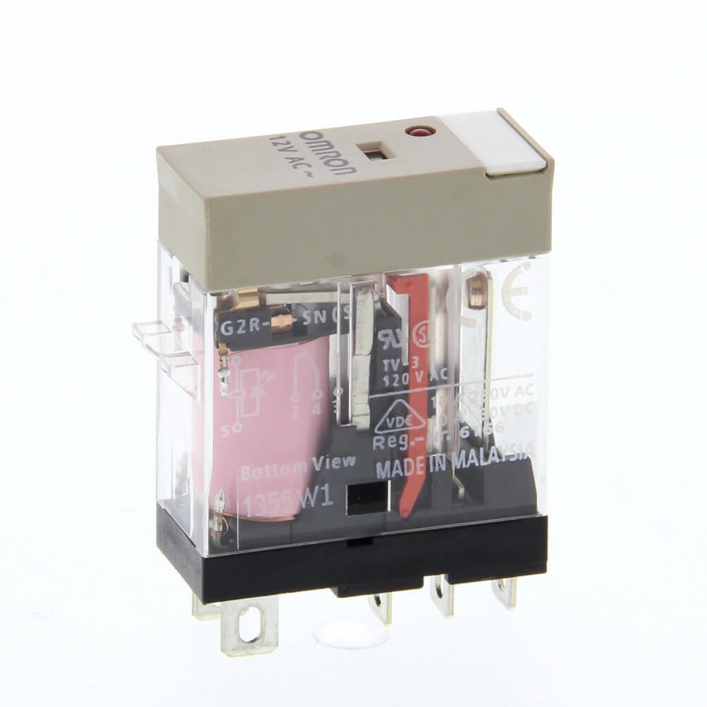 G2R-1-SN 120VAC (S) OMRON RÖLE 120 V AC 1 KONTAK 10 A 5 BACAKLI LEDLİ