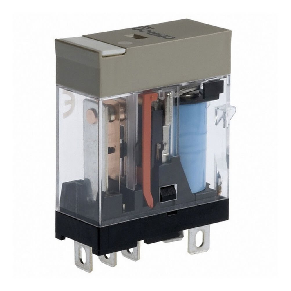 V DC 1 KONTAK 10 A 5 BACAKLI LEDLİ