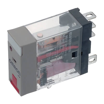 G2R-1-SNI 110VAC (S) OMRON RÖLE 110 V AC 1 KONTAK 10 A 5 BACAKLI LEDLİ TEST BUTONLU