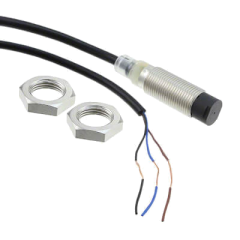 E2B-M18KN16-WP-C1 2M ENDÜKTİF SENSÖR M18 24VDC NPN NO 16mm 2MT KABLOLU
