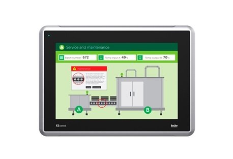 640002205 X2 CONTROL 12 BEIJER HMI OPERATÖR EKRANI 12 İN 1280x800 1 GHz 1.5 GB 2X ETHERNET 1X RS232 1X RS422/485 1X RS485