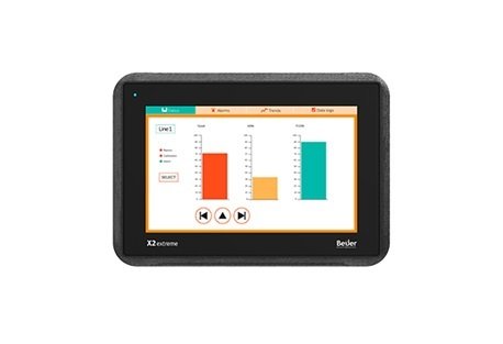 640013905 X2 EXTREME 7 BEIJER HMI OPERATÖR EKRANI 7 İN 800x480 800MHz 1.5 GB 1X ETHERNET 1X RS232 1X RS422/485