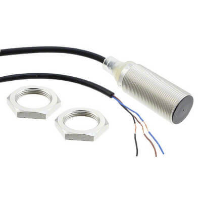 E2B-M18KS08-WP-B2 2M ENDÜKTİF SENSÖR M18 24VDC PNP NC 8mm 2MT KABLOLU