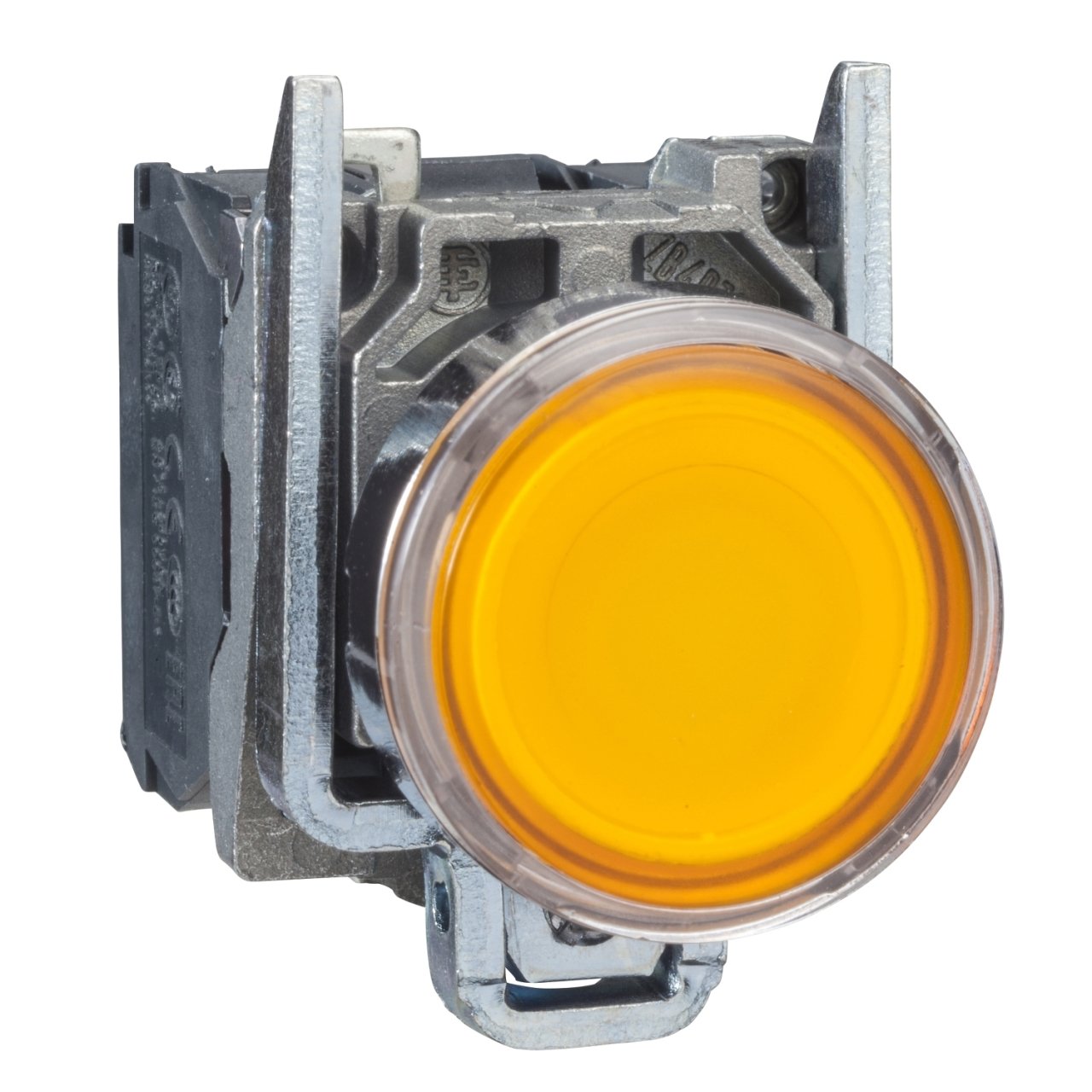 XB4BW35B5 SCHNEIDER SARI LED YAYLI BUTON 24VAC/DC ÇAP 22 METAL