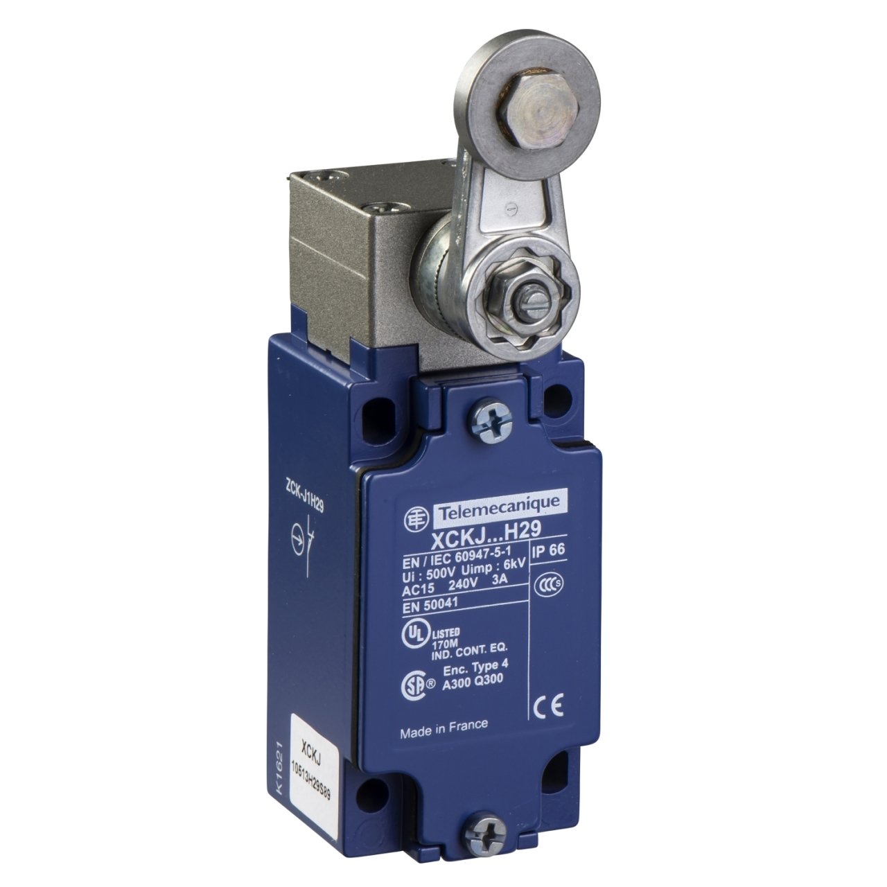 XCKJ10513D SCHNEIDER TELEMECANIQUE LİMİT SVİÇ ÇELİK MAKARALI MANİVELA NO+NC PG13