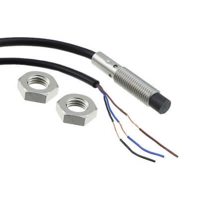 E2B-S08KN02-WP-B1 2M ENDÜKTİF SENSÖR M8 24VDC PNP NO 2mm 2MT KABLOLU