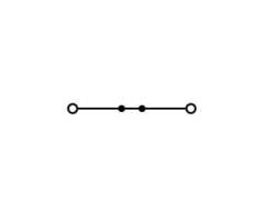 2004-1201 WAGO 2 İLETKENLİ RAY KLEMENSİ GRİ 6 mm2 YÜKSÜKSÜZ / 4 mm2 YÜKSÜKLÜ