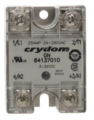 84137010 CRYDOM SSR SOLID STATE RÖLE 25 A 24-280 V AC 3-32 V DC