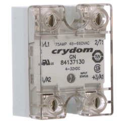 84137130 CRYDOM SSR SOLID STATE RÖLE 75 A 48-660 V AC 4-32 V DC
