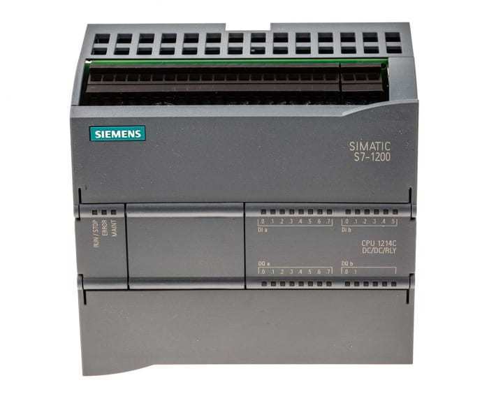 6ES7214-1HG40-0XB0 SIEMENS PLC CPU 1214C DC/DC/RELAY 14 DI / 10 DO / 2 AI 100 kB HAFIZA