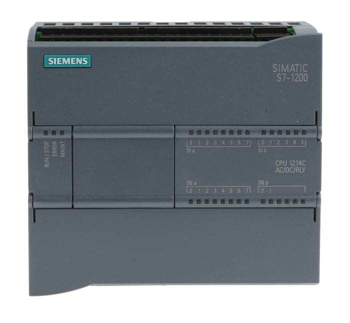 6ES7214-1BG40-0XB0 SIEMENS PLC CPU 1214C AC/DC/RELAY 14 DI / 10 DO / 2 AI 100 kB HAFIZA