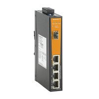 2682220000 WEIDMULLER IE-SW-EL05-4GT-1GESFP ETHERNET SVİÇ 4 PORT 12-48 V DC 10/100/1000 BASE TX METAL