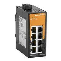 2705000000 WEIDMULLER IE-SW-EL08-8GT-MINI SVİÇ 8 PORT 12-48 V DC 10/100/1000 BASE TX METAL