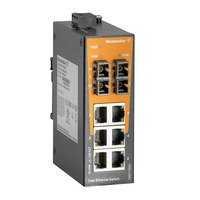 2682170000 WEIDMULLER IE-SW-EL08-6TX-2SC SVİÇ 6 PORT 10-30 V DC 10/100 BASE TX METAL