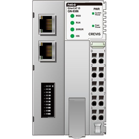 GN-9386 CREVIS ETHERCAT AĞ ADAPTÖRÜ 2 X ETHERNET 10/100MBPS