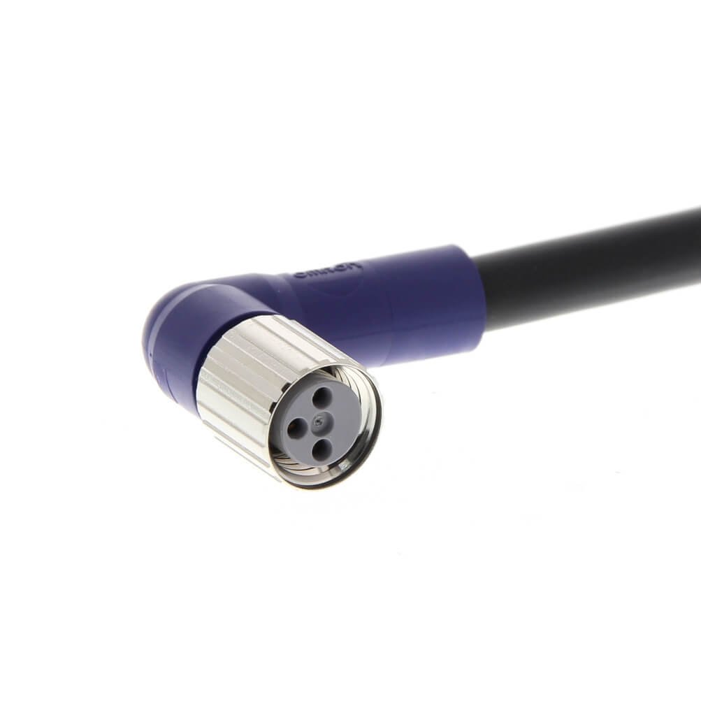 XS3F-LM8PVC3A2M OMRON SENSÖR KABLOSU M8 3 PİN AÇILI KONNEKTÖR PVC 2 METRE