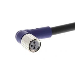 XS3F-LM8PVC3A5M OMRON SENSÖR KABLOSU M8 3 PİN AÇILI KONNEKTÖR PVC 5 METRE