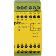 774330 PILZ P2HZ X1 EMNİYET RÖLESİ 24 V AC 3NO+1NC ÇİFT EL İZLEME