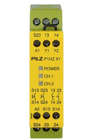 774360 PILZ P1HZ X1 EMNİYET RÖLESİ 24 V DC 2NO ÇİFT EL İZLEME