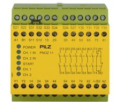 774080 PILZ PNOZ 11 EMNİYET RÖLESİ 24 V AC/DC 7NO+1NC E-STOP KAPI EMNİYETİ IŞIK PERDELERİ İZLEME